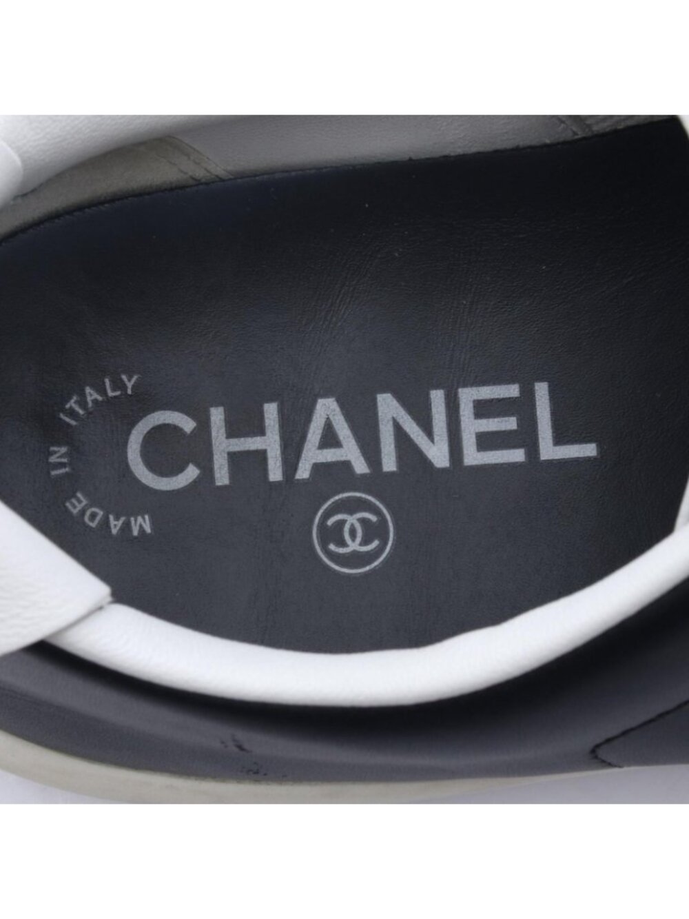 Chanel Sneakers CC Logo Leather - Picture 5 of 7